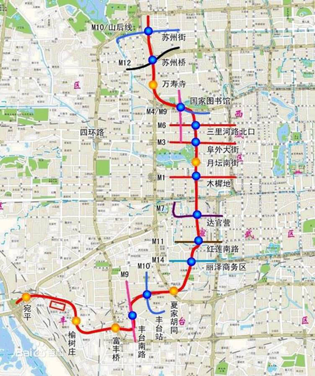 地铁16号线最新线路图，城市新动脉连接线